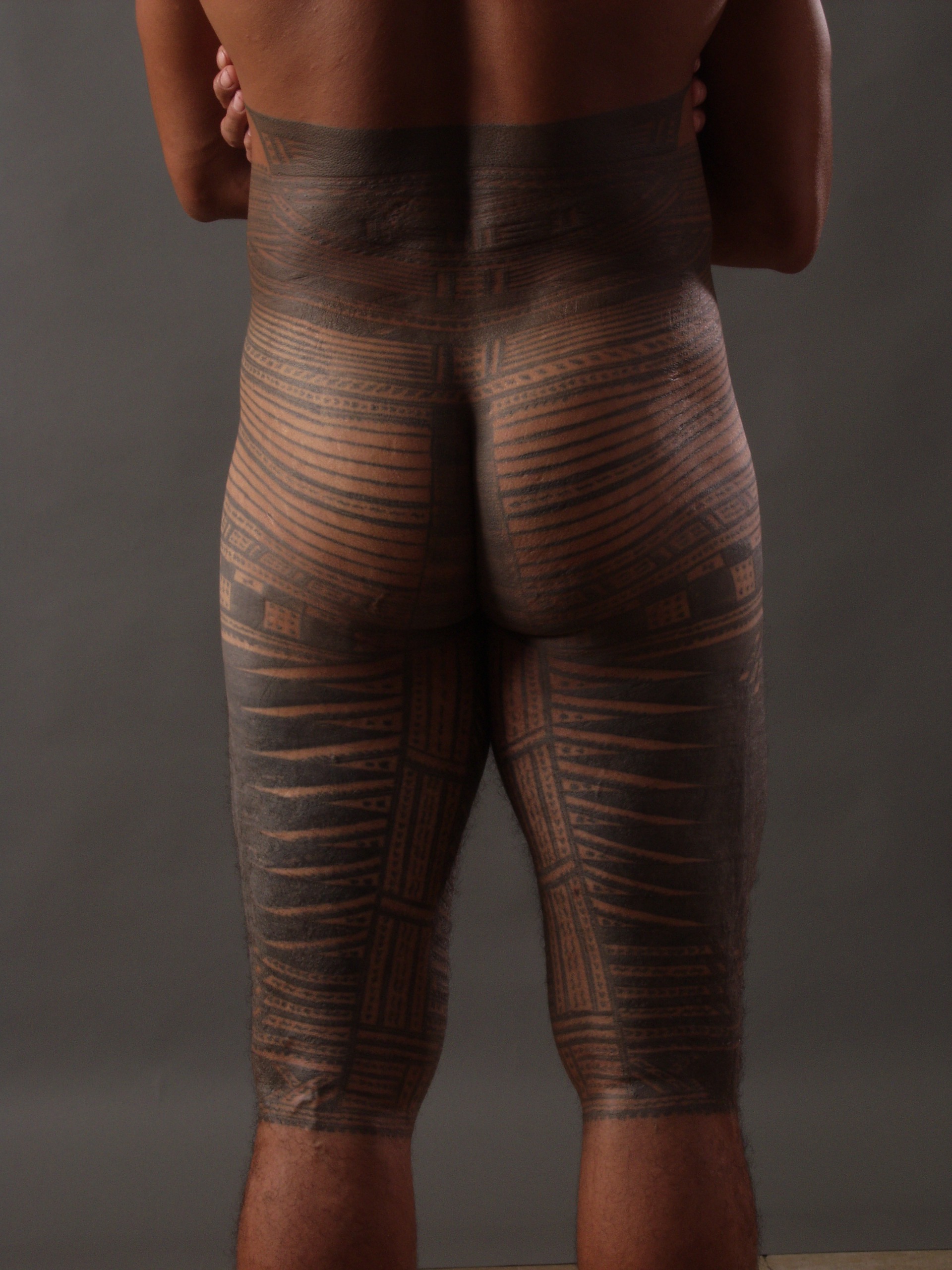 Samoan Tattoo - full back — Samoan back tattoo by CloudSurfer