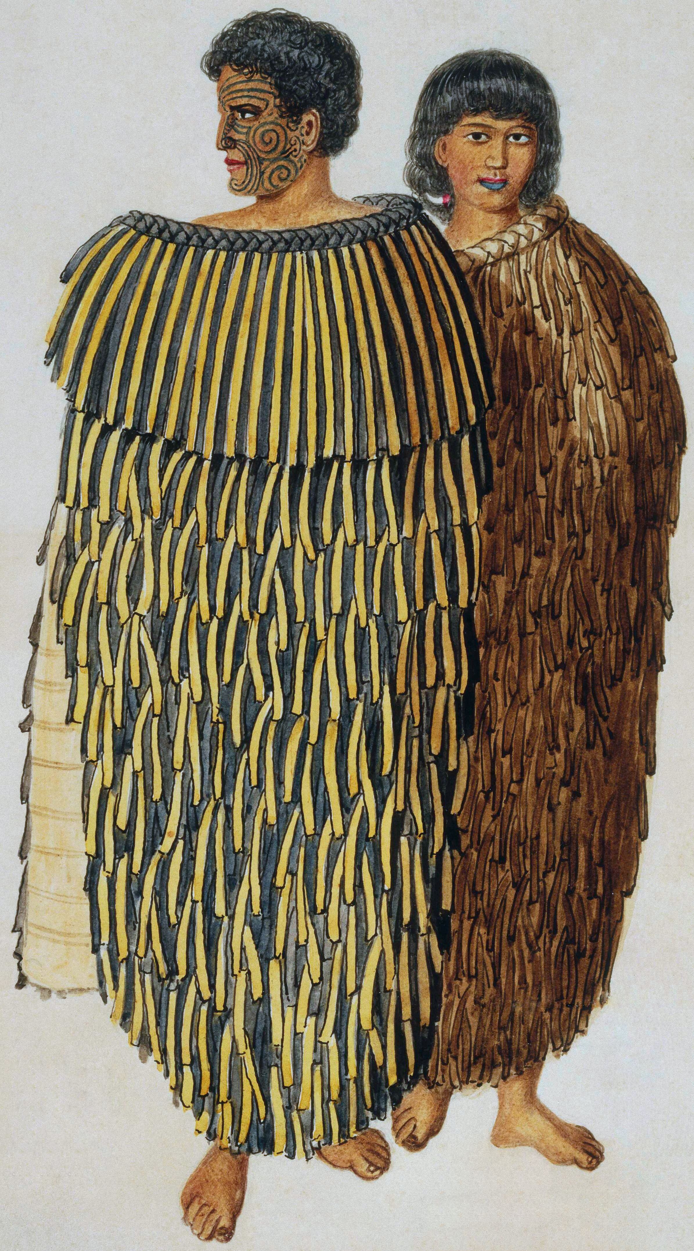HoneHeke1845 — Māori facial tattoo by Merrett, Joseph Jenner, 1816?-1854